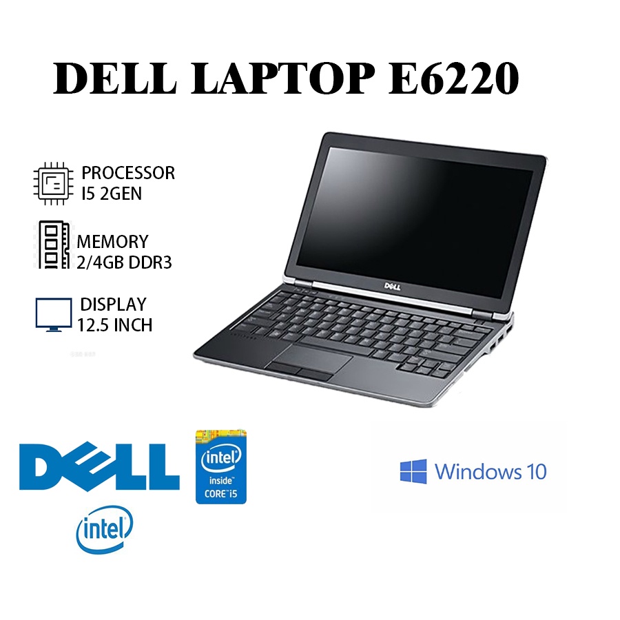 Bán Laptop Dell Latitude E6220 i5-2520M Giá Sỉ  đ /2022