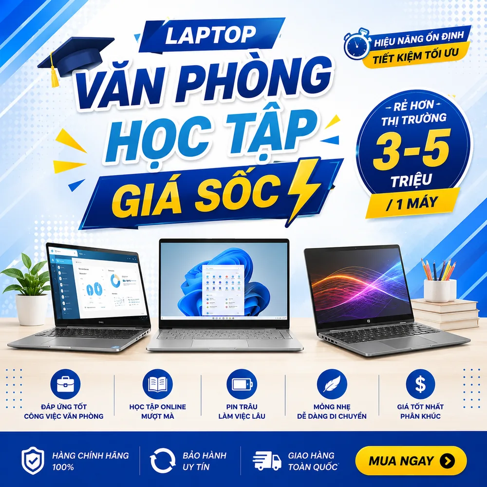 Laptop văn phòng học tập laptop sinh viên laptop doanh nghiệp giá sỉ siêu rẻ