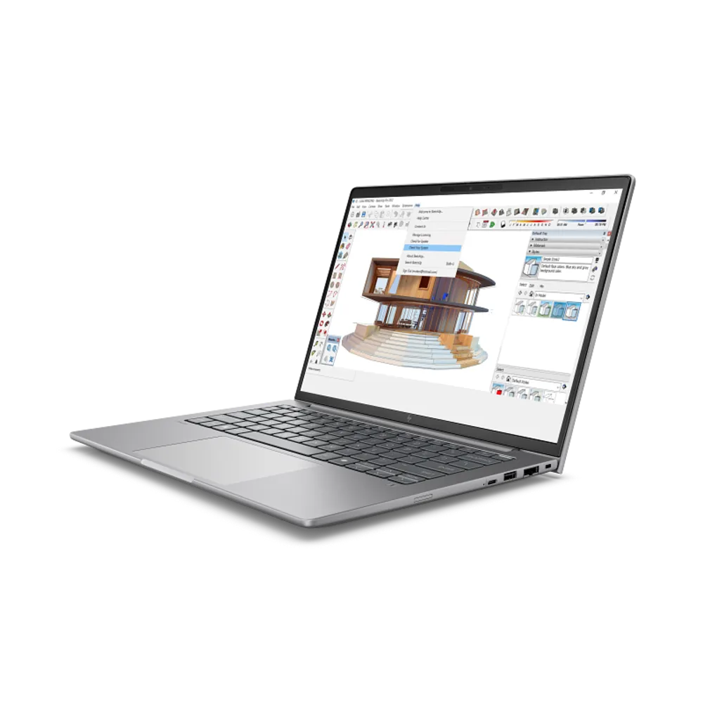 HP ZBook 8 14 G1i - Core Ultra 7 255H/ RAM 16GB/ SSD 512GB/ NVIDIA RTX 500 Ada/ 14 inch - Laptop Workstation AI Mỏng Nhẹ Đồ Họa Kỹ Thuật - Ảnh 2